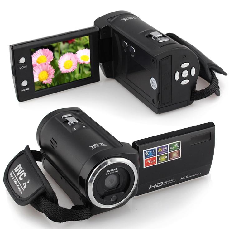 16MP 방수 디지털 카메라 16X 디지털 줌 내진성 2.7 ~ SD 카메라 블랙/16MP Waterproof Digital Camera 16X Digital Zoom Shockproof 2.7~ SD Camera black